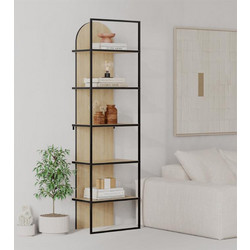 Megapap Archy Βιβλιοθήκη 53x31.7x180cm GP037-0261,1
