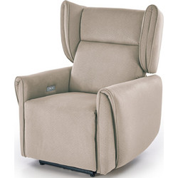 PoliHome Πολυθρόνα Relax Ανακλινόμενη Μπεζ Gela 162875779