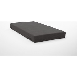 Dimcol Σεντόνι King Size Βαμβακερό με Λάστιχο 180x200+30 Exotic Line Anthracite