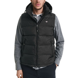 Gant Αμάνικο Ανδρικό Μπουφάν Puffer Μαύρο 7006536-005
