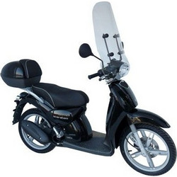 Fabbri Ζελατίνα Μηχανής για Aprilia Scarabeo 50 / 100 '97-'13 595x630mm 1215/A