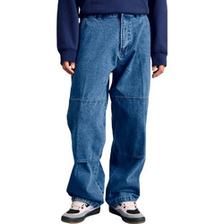 Obey Ανδρικό Τζιν Παντελόνι Relaxed Εφαρμογή Navy Μπλε 142010098