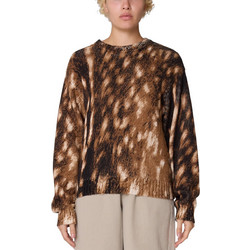 Obey Fawn Γυναικεία Πλεκτή Μπλούζα Καφέ 251000135-FAW