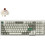 Keychron Q5 Max QMK/VIA Ασύρματο Μηχανικό Gaming Πληκτρολόγιο με Gateron Jupiter Brown Διακόπτες RGB White