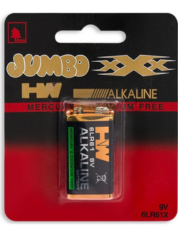 Jumbo Alkaline 9V 1τμχ