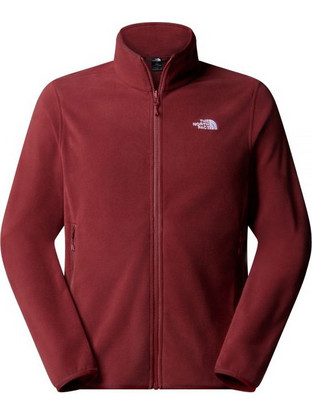 The North Face Ανδρική Ζακέτα Φούτερ με Φερμουάρ Μπορντό NF0A8D0R0VO