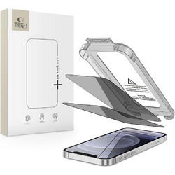 Tech-Protect Quick Set+ Spy Tempered Glass 2-pack (iPhone 12 / 12 Pro)