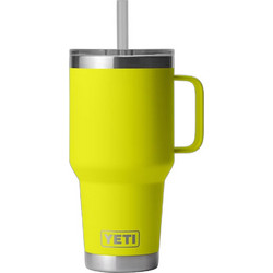 YETI Rambler Straw Mug Firefly Yellow 1.036lt