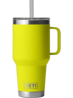 YETI Rambler Straw Mug Firefly Yellow 1.036lt