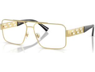 Versace VE1308 1002 Ανδρικός Σκελετός Γυαλιών Οράσεως Μεταλλικός Χρυσός