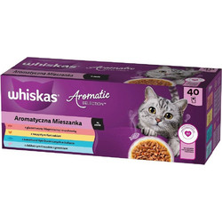 Whiskas Aromatic Selection Adult with Meat in Gravy 40x85gr