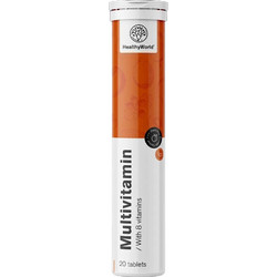HealthyWorld Multivitamin 20 Αναβράζοντα Δισκία