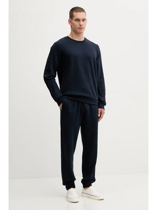 Emporio Armani Ανδρικό Σετ Φόρμας Fleece Navy Μπλε EM001922AF14976-UB102