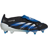 Adidas Predator Elite Fold-Over SG JR1744 Ποδοσφαιρικά Παπούτσια με Τάπες Μαύρα Μπλε