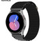 Sonique Alpine Loop Λουράκι Υφασμάτινο Black / Grey (Universal 22mm)
