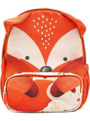 Sassi Crunchy the Fox Σχολική Τσάντα Πλάτης Νηπιαγωγείου Πορτοκαλί BP2157