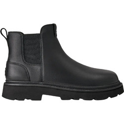UGG Ανδρικά Chelsea Μποτάκια Δερμάτινα Μαύρα 1172990-BLK