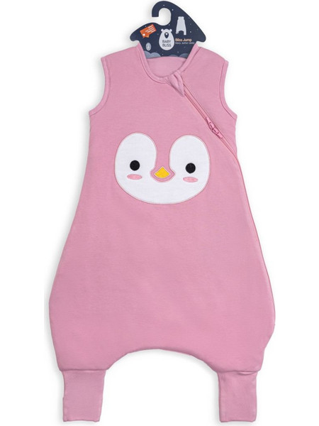 Baby Bliss Χειμερινός Υπνόσακος με Πόδια BlissJump Penguin Pink