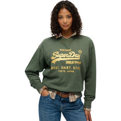 Superdry Γυναικείο Αθλητικό Φούτερ Χακί W2012399A-1GN