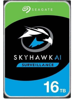 Seagate Skyhawk AI 16TB HDD Σκληρός Δίσκος 3.5" SATA 3 7200rpm με 512MB Cache ST16000VE005