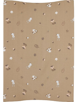 Meyco Baby Forest Animals Μαλακή Αλλαξιέρα Μωρού Αφρώδης 70x50cm Καφέ