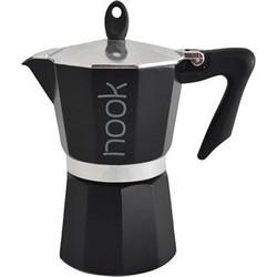 Mastershop MS-023 Μπρίκι Espresso 6Cups Μαύρο