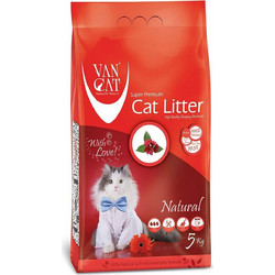 Van Cat Natural Άμμος Γάτας Μπετονίτης χωρίς Άρωμα 5.9lt