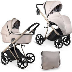 ibebe Next2 Καρότσι Μωρού 2 σε 1 Beige