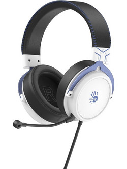 A4Tech Bloody M590i Gaming Headset Over Ear White Blue