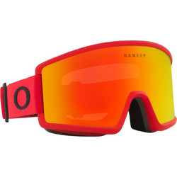 Oakley Target Line M OO7121-09 Μάσκα Σκι & Snowboard Ενηλίκων Κόκκινη με Φακό Καθρέπτη Κόκκινο