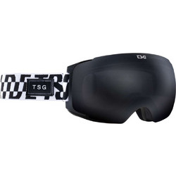 TSG Goggle Two Μάσκα Σκι & Snowboard Ενηλίκων με Φιμέ Φακό Μαύρο