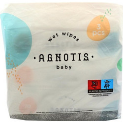 Agnotis Premium Μωρομάντηλα Χωρίς Οινόπνευμα & Parabens 3x60τμχ