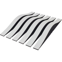 Vicoustic Flexi Wave Ultra 120 Diffuser 119x10x15cm 6τμχ Λευκά