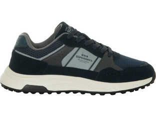 Superdry Jackson Ανδρικά Sneakers Navy Μπλε B00171AY3