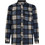 O'Neill Ανδρικό Πουκάμισο Καρό Μακρυμάνικο Overshirt Navy Μπλε 2350137-35199