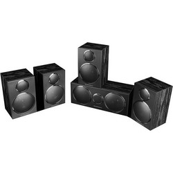 Wharfedale DX-3 HCP Ηχείων Black Σετ Ηχείων Home Cinema 100W