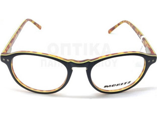 Moritz MZ21268 ME10 Ανδρικός Σκελετός Γυαλιών Οράσεως Κοκάλινος Μαύρος