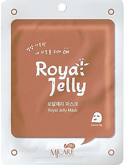 MjCare Korean Cotton Royal Jelly Sheet Μάσκα Προσώπου με Βασιλικό Πολτό 22gr