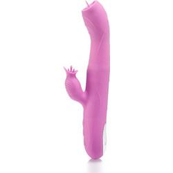 Zenn All In One The Ροζ Version Vibrator Δονητής Rabbit 13cm