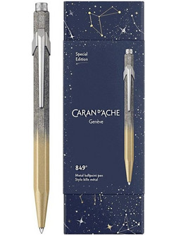 Caran d'Ache 849 Cosmic Limited Gold Στυλό Διαρκείας Μαύρο 233.355780