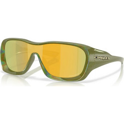 Oakley OO9493 05 Ανδρικά Γυαλιά Ηλίου Μάσκα Κοκάλινα Πράσινα με Κίτρινο Φακό