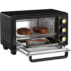 HOMCOM 800-083V90BK Ηλεκτρικό Φουρνάκι 16lt χωρίς Εστίες