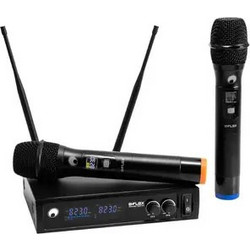 Omnitronic UHF E-FLEX2 Σετ 2 Ασύρματα Μικρόφωνα Χειρός XLR / 6.35mm
