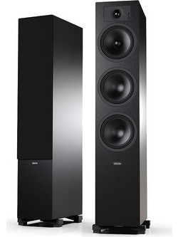 Indiana Line Tesi 6 Ζεύγος Ηχείων Hi-Fi Δαπέδου 160W 3 Δρόμων Black
