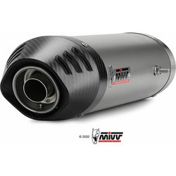MIVV Oval Τελικό Εξάτμισης για Honda CBR 600RR με Σιγαστήρα Titanium
