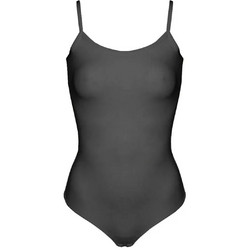 Helios Γυναικείο Κορμάκι Slip με Τιραντάκι Ανθρακί 80684