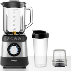 Bruno BRN-0254 Μπλέντερ για Smoothie με Γυάλινη Κανάτα 1.8lt 15001W