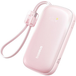 Baseus EnerFill FC21 Qpow 3 Ultra Power Bank 20000mAh 22.5W με Θύρα USB-A & Θύρα USB-C Pink