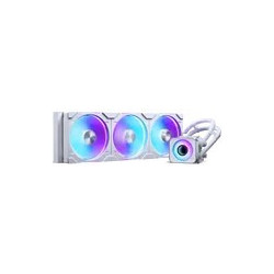 Phanteks Glacier One 420D30 X2 White Υδρόψυξη CPU 140mm ARGB για Socket 1200 / 1700 / 1851 / AM4 / AM5 / 115x