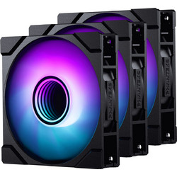 Phanteks M25G2-120 Case Fan 120mm ARGB με Σύνδεση 6-Pin 3τμχ Black